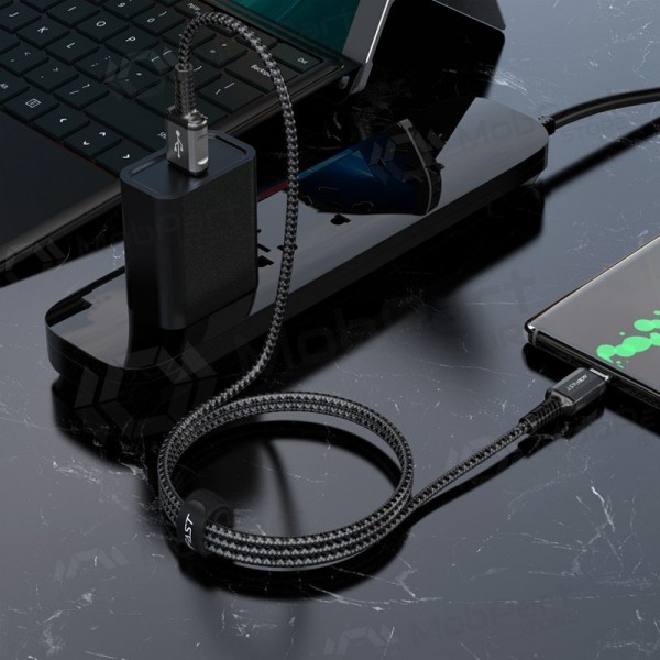 USB kaapeli Acefast C1-04 USB-A to USB-C 1.2m musta
