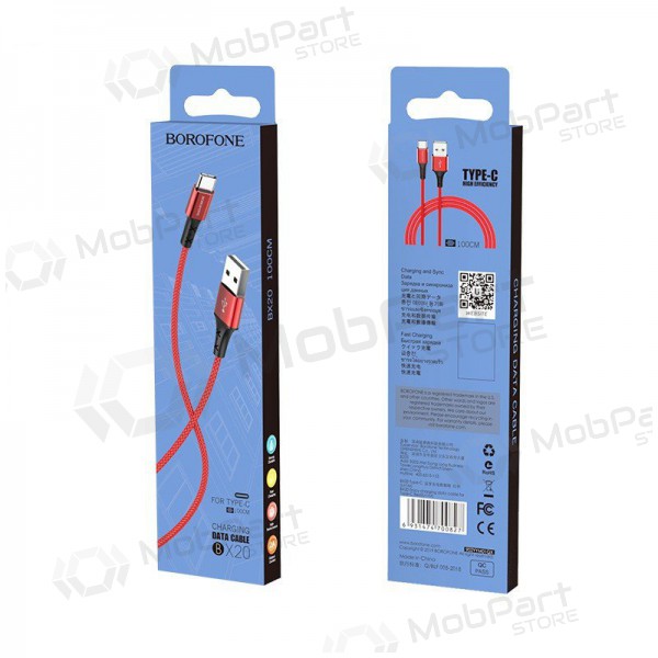 USB kaapeli BOROFONE BX20 Enjoy 