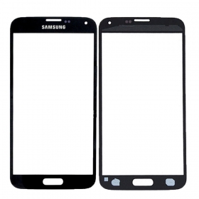 Samsung G900F Galaxy S5 Näytön lasi (musta) (for screen refurbishing)