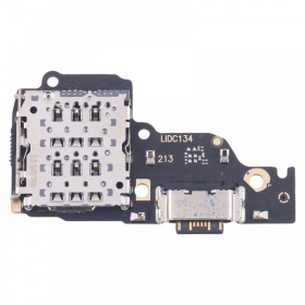 Xiaomi Redmi Note 13 4G latauspistorasian ja mikrofonin liitin (latausliitin) (service pack) (alkuperäinen)