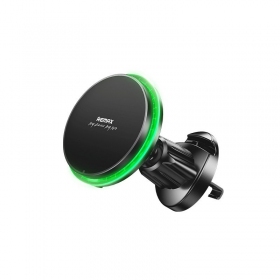 Automobilinis laikiklis-laturi Remax RM-C01 MagSafe 15W musta