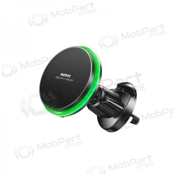 Automobilinis laikiklis-laturi Remax RM-C01 MagSafe 15W musta