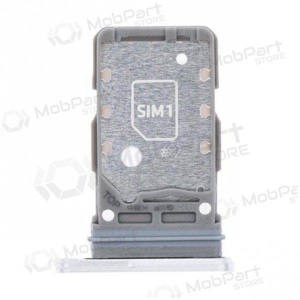 Samsung G991B Galaxy S21 5G SIM kortin pidike (valkoinen)