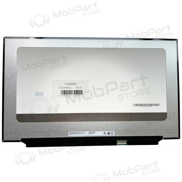 Matrica 17.3" 1920x1080, FHD, LED, IPS, 300hz, matinė, 40pin (dešinėje), A+ Matrica 17.3" 1920x1080, FHD, LED, IPS, 300hz, matinė, 40pin (dešinėje), A+