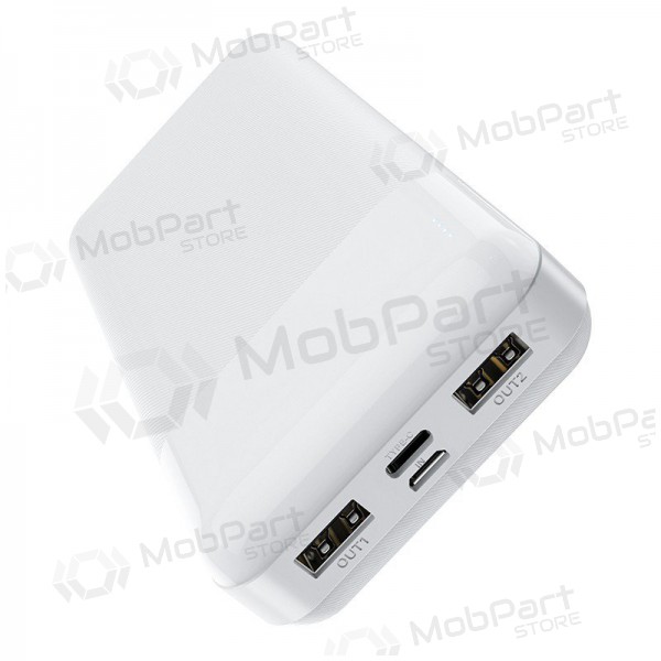 Ulkoinen paristo Power Bank Hoco J72A 20000mAh valkoinen