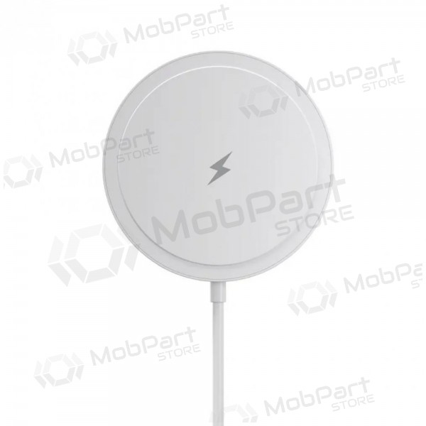 MagSafe langaton laturi Blue Star Charing Pad 15 W USB-C-kaapelilla, valkoinen