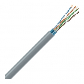 LAN-verkkokaapeli ECG FTP 5e (sisäkäyttöön, suojattu, PVC, Eca, 305 m, E)