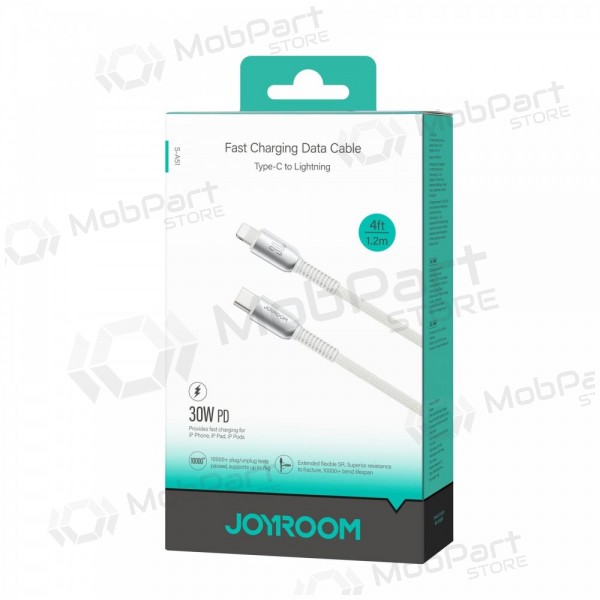 USB kaapeli Joyroom S-A51 USB-C to Lightning 30W 1.2m harmaa