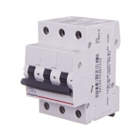 Automaattisulake - MCB RX3 Legrand 419236 (20A, 3P, 400V, 6kA)