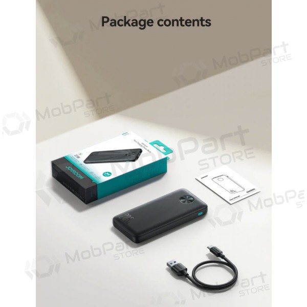 Ulkoinen paristo Power Bank Joyroom JR-PBF15 22.5W 10000mAh musta