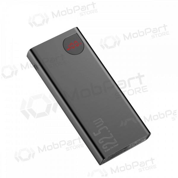 Ulkoinen paristo Power Bank Baseus Adaman 22.5W 20000mAh + Type-C 0.3m musta PPAD070101