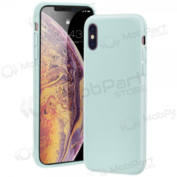 Apple iPhone 13 kotelo - Liquid Silicone 1.5mm (mintunvihreä)
