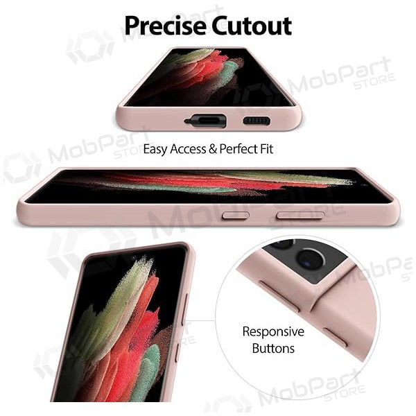 Suojakuori Mercury Silicone Case Samsung A266 A26 5G vaaleanpunainen hiekka väri Suojakuori Mercury Silicone Case Samsung A266 A26 5G vaaleanpunainen hiekka väri