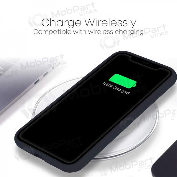 Samsung G980 Galaxy S20 kotelo Mercury Goospery -Silicone Case (tumman sininen)