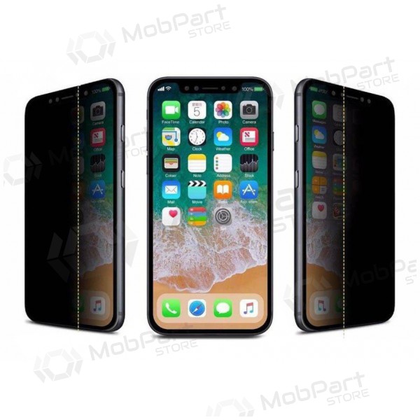 LCD apsauginis stikliukas Full Privacy Apple iPhone 16 Pro Max musta