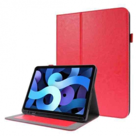 Lenovo Tab M10 Plus 10.3 X606 puhelinkotelo / suojakotelo "Folding Leather" (punainen)