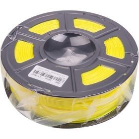 3D spausdinimo plastikas ABS, 1.75mm, 1kg, keltainen