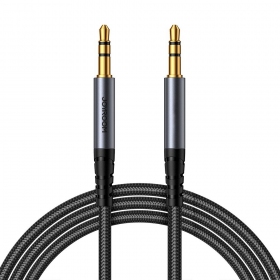 Audio kaapeli Joyroom SY-A08 3,5mm to 3,5mm 1.2m musta