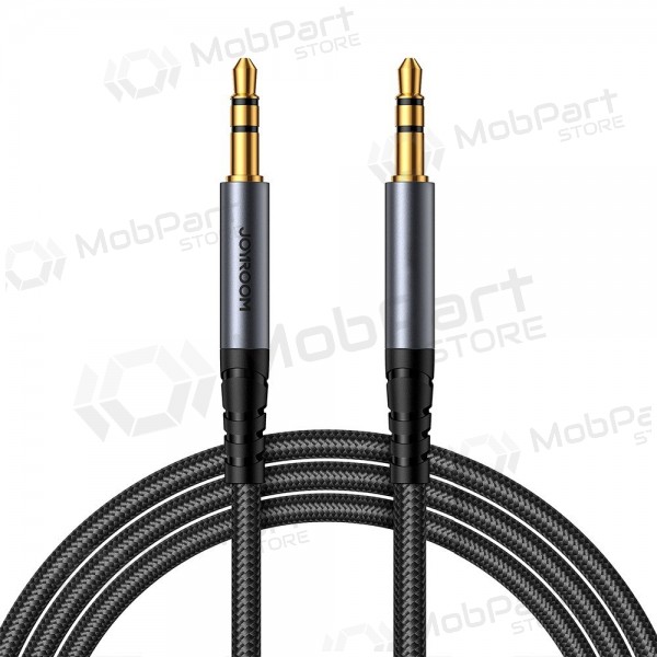 Audio kaapeli Joyroom SY-A08 3,5mm to 3,5mm 1.2m musta