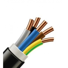 Lietkabelis CYKY 5x2.5 mm2 voimakaapeli - 1 m., 500m būgnas
