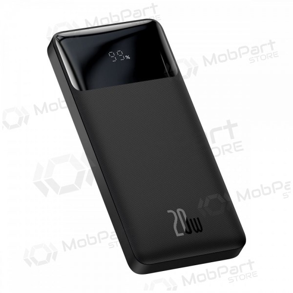 Ulkoinen paristo Power Bank Baseus Bipow 20W 10000mAh + MicroUSB 0.25m musta PPBD050301