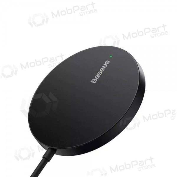 MagSafe langaton laturi Baseus Simple Mini 3 15 W musta