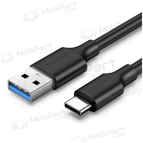 USB-C-kaapeli Ugreen US184 USB-A–USB-C 1 m USB 3.2 Gen1 3 A musta