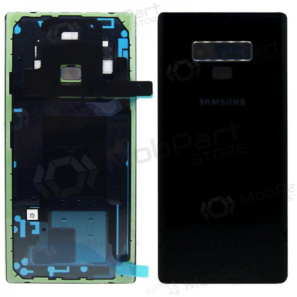 Samsung N960F Galaxy Note 9 takaakkukansi musta (Midnight Black) (käytetty grade B, alkuperäinen)