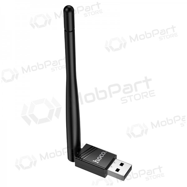 USB Wi-Fi -sovitin Hoco HI37 USB Wi-Fi 4 musta