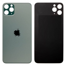 Apple iPhone 11 Pro Max takaakkukansi vihreä (Midnight Green) (bigger hole for camera)