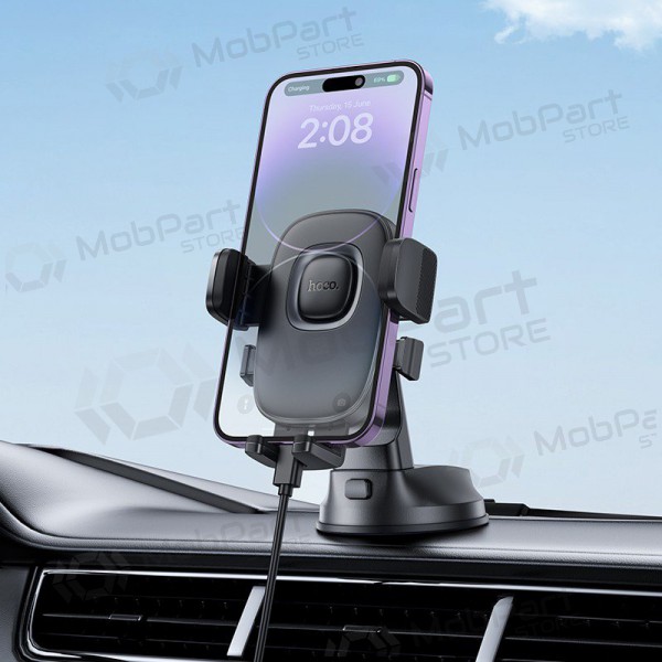 Auton matkapuhelinpidike Hoco H76 (dashboard) musta