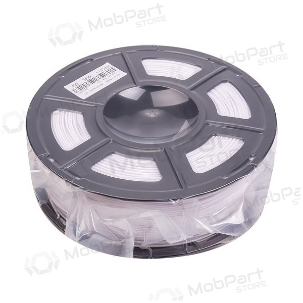 3D spausdinimo plastikas ABS, 1.75mm, 1kg, valkoinen 3D spausdinimo plastikas ABS, 1.75mm, 1kg, valkoinen