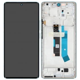 Xiaomi Redmi Note 14 Pro 4G näyttö (sininen) (kehyksellä) (alkuperäinen)