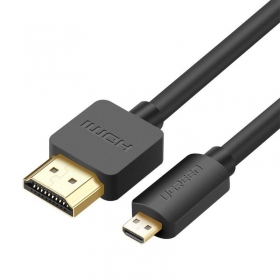 HDMI-kaapeli Ugreen HD127 HDMI–Micro HDMI 1,5 m 4K 60 Hz musta