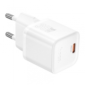 Puhelimen laturi Hoco N66 35 W GaN USB-C valkoinen