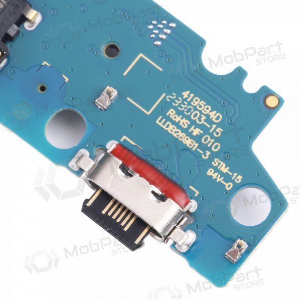 Samsung A057 Galaxy A05S 2023 latauspistorasian ja mikrofonin liitin (latausliitin) (service pack) (alkuperäinen) Samsung A057 Galaxy A05S 2023 latauspistorasian ja mikrofonin liitin (latausliitin) (service pack) (alkuperäinen)