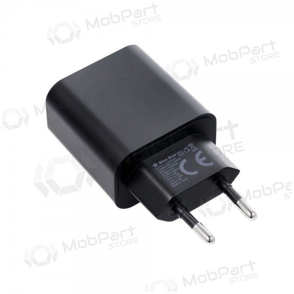 Puhelinlaturi Blue Star 20 W USB-C USB-C-kaapelilla musta