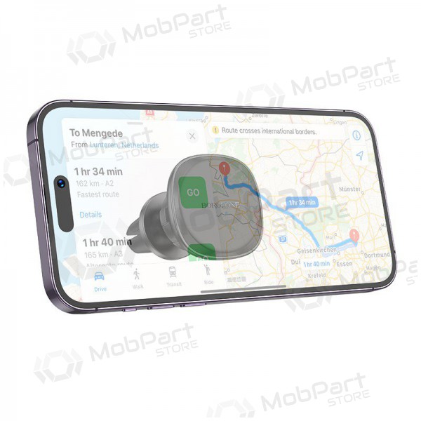 Auton matkapuhelinpidike Borofone BH102 (air vent) musta
