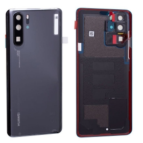 Huawei P30 Pro takaakkukansi (musta) (käytetty grade C, alkuperäinen)