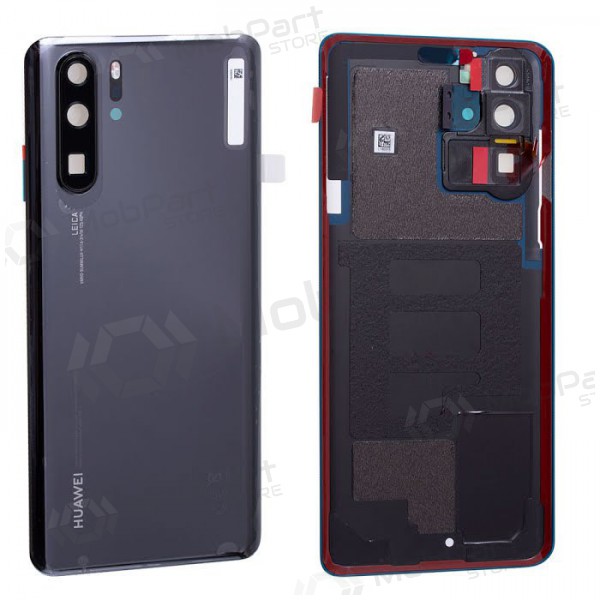 Huawei P30 Pro takaakkukansi (musta) (käytetty grade C, alkuperäinen)