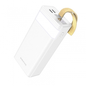Ulkoinen paristo Power Bank Borofone BJ18A 2xUSB 2A 30000mAh valkoinen