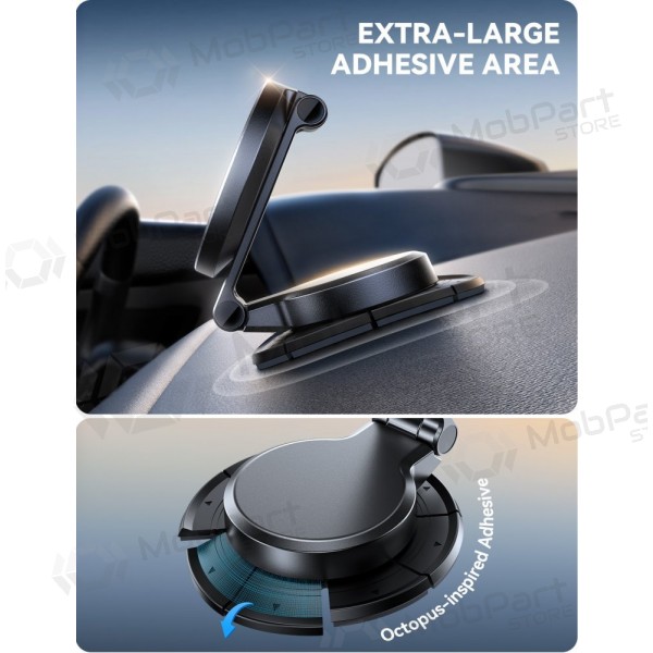 Automobilinis laikiklis-laturi Joyroom JR-ZS408 (dashboard) 15W musta