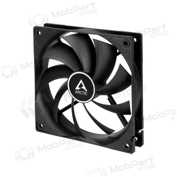 ARCTIC F12, 3-pin, 120mm, tuuletin, musta