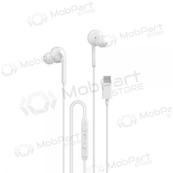 USB-C-kuulokkeet Dudao X3C+ valkoiset