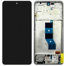 Xiaomi Redmi Note 14 5G näyttö (Lavender Purple) (kehyksellä) (alkuperäinen)