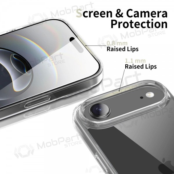 Apple iPhone Air kotelo - Tech-Protect Flexair Hybrid - (läpinäkyvä)
