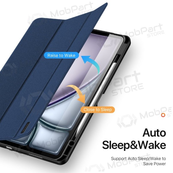 Apple iPad Air 13 (2024, 2025, 2026) kotelo - Dux Ducis Domo (musta)