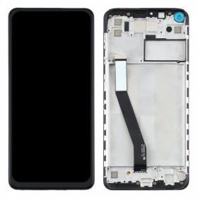Xiaomi Redmi Note 9 näyttö (Midnight Gray) (kehyksellä) (service pack) (alkuperäinen)
