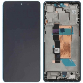 Xiaomi Poco F5 5G näyttö (sininen) (kehyksellä) (OLED)