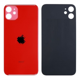 Apple iPhone 11 takaakkukansi (punainen) (bigger hole for camera)